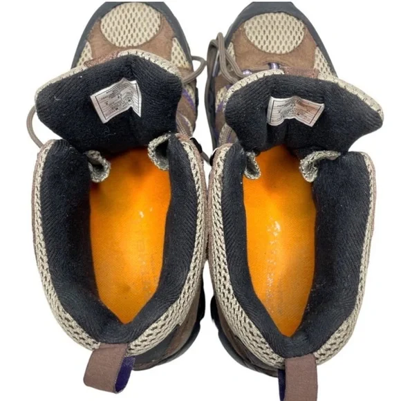 Merrell 💜 Women's Moab Mid Ventilator Purple Suede Mesh Vibram US Size 9M - Picture 6 of 9